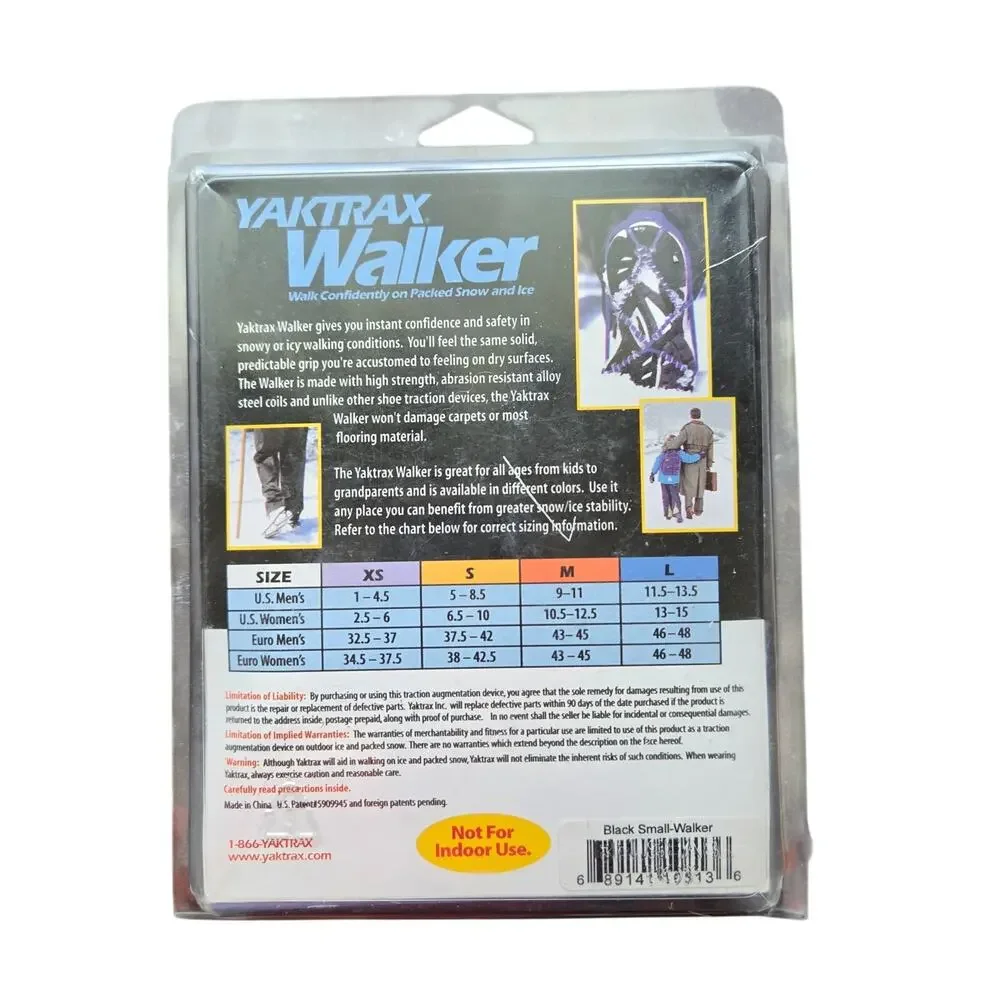 Yaktrax walker traction